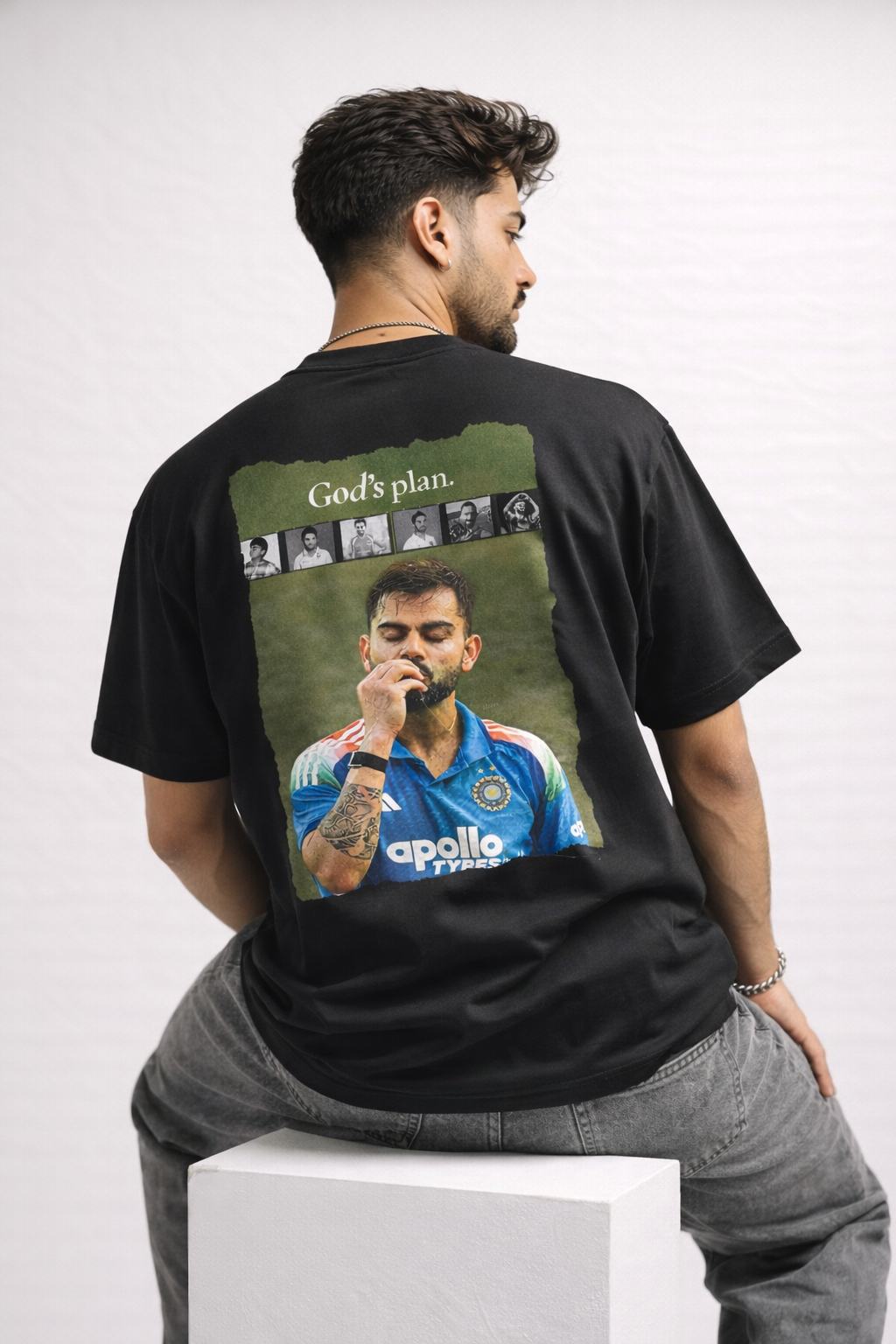 God’s Plan Oversized Boxy Fit T-Shirt